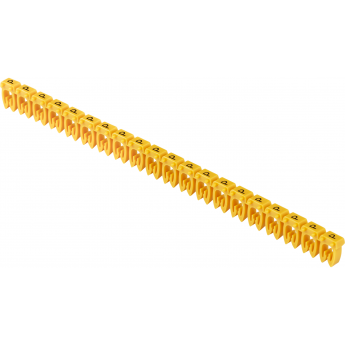 Маркер открытого типа IEK KE 1,5-2,5мм2 символ 'P' (200шт/упак)