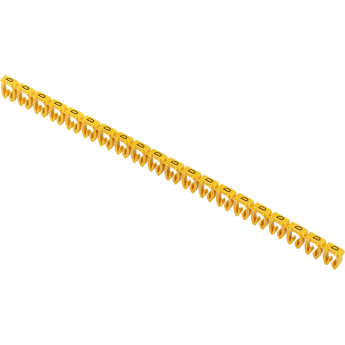 Маркер открытого типа IEK KE 4-6мм2 символ 'D' (200шт/упак)