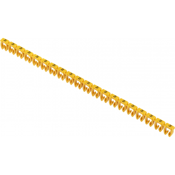 Маркер открытого типа IEK KE 4-6мм2 символ 'M' (200шт/упак)