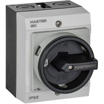 Переключатель кулачковый IEK MI-CS21-016-010 16А (сх. 10) в боксе закрытая рукоятка