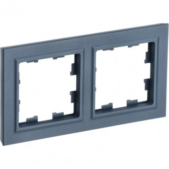 Рамка 2-местная IEK BRITE РУ-2-БрМ маренго - BR-M22-K35 Рамка 2-местная IEK BRITE РУ-2-БрМ маренго - BR-M22-K35