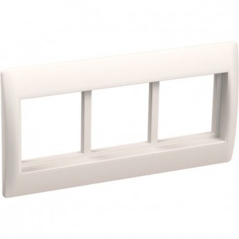 Рамка и суппорт для кабель-канала IEK ПРАЙМЕР на 6 модулей 75мм белые - CKK-40D-RSU6-075-K01 Рамка и суппорт для кабель-канала IEK ПРАЙМЕР на 6 модулей 75мм белые - CKK-40D-RSU6-075-K01